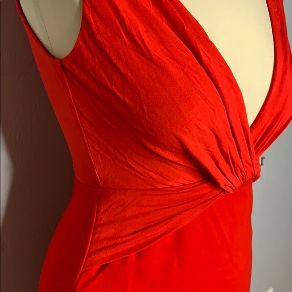 NWT Bailey 44 Red Sleeveless Dress Red Twist Dress - Picture 4 of 7
